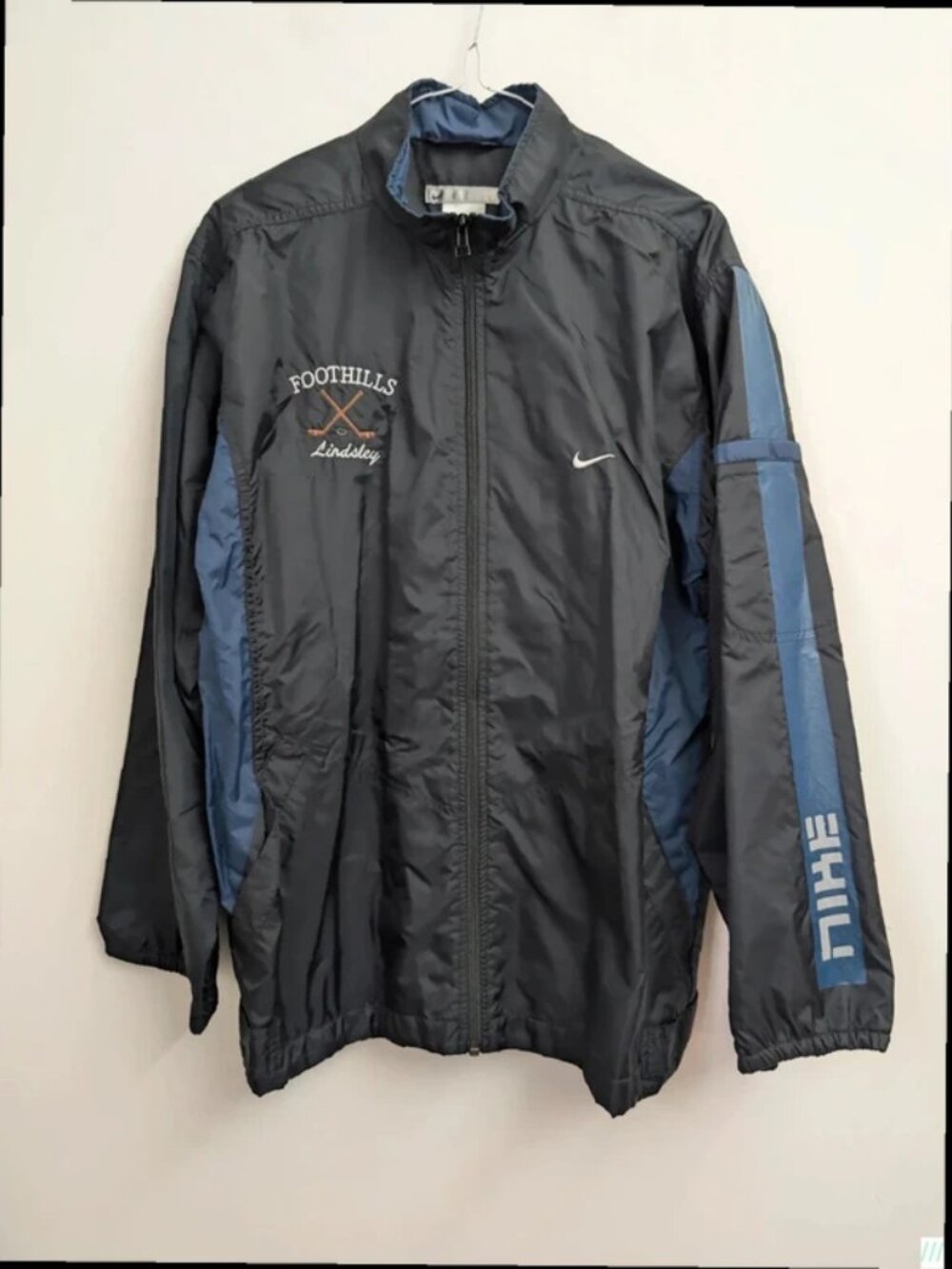 Nike silver tag vintage coat jacket black size XL